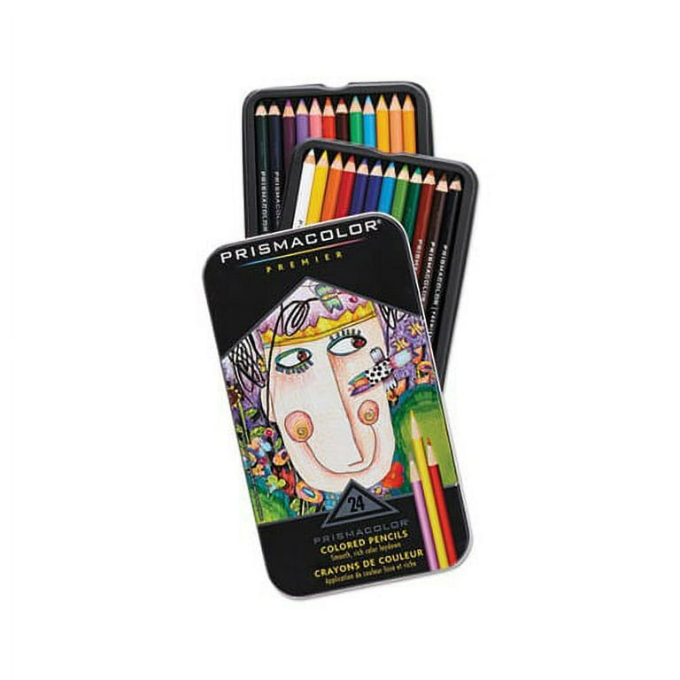 Colored Pencils, 24 Assorted Lead and Barrel Colors, 24/Pack Colored Pencils, 24 Assorted Lead and Barrel Colors, 24/Pack