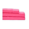 thumbnail image 1 of Premier Colorful Collection Soft Super Bright Microfiber Sheets 4 Piece Set - 8 Hot Colors - Full / Hot Pink, 1 of 5