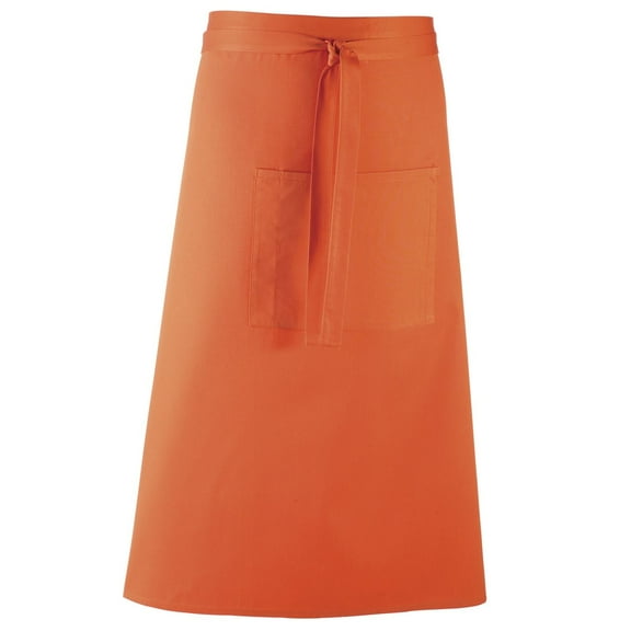 Premier  Colours Bar Apron / Workwear (Long Continental Style)