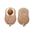 thumbnail image 1 of Premier Convex Flextend Urostomy Pouch 1-1/2" (38 mm) Pre-Cut, Tape, Beige, 1 of 2