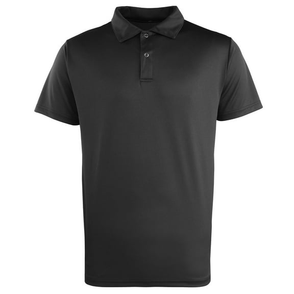 Premier  Coolchecker Studded Plain Polo Shirt
