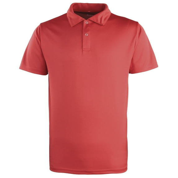 Premier Coolchecker Studded Plain Polo Shirt