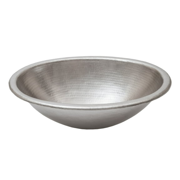 Premier Copper LO19REN 19" Self Rimming Bathroom Sink in Electroless Nickel