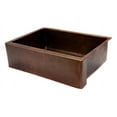 thumbnail image 1 of Premier Copper ProductsKASDB30229 30" Hammered Copper Kitchen Apron Single Basin Sink, 1 of 4