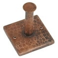 thumbnail image 1 of Premier Copper Products RH1 Hand Hammered Copper Single Robe Hook Oil Rubbed Bronze, 1 of 5