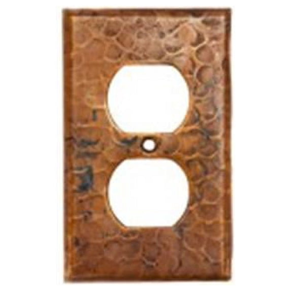 Premier Copper Products SO2-PKG2 Copper Switchplate Single Duplex- 2 Hole Outlet Cover