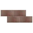 thumbnail image 1 of Premier Copper T48DBH_PKG4 4" x 8" Hammered Copper Tile - Qu, 1 of 4
