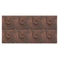thumbnail image 1 of Premier Copper Products T4DBR-PKG8 4 x 4 in. Hammered Copper Rooster Tile - Pack of 8, 1 of 4