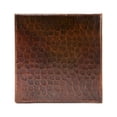 thumbnail image 1 of Premier Copper Products T6DBH Copper Hammered Tile, 1 of 7