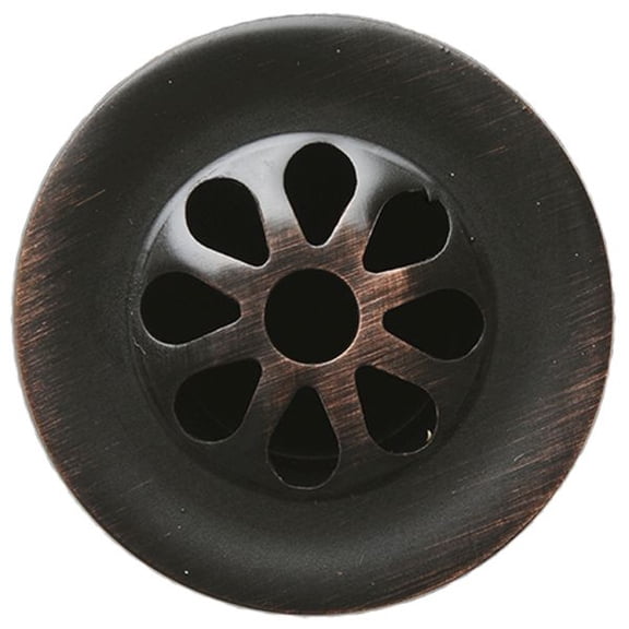 premier copper products d-207orb 1.5-inch non-overflow grid bathroom sink drain, oil rubbed bronze