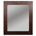 thumbnail image 1 of Premier Copper Products  36-inch Hand Hammered Rectangle Copper Mirror with Tree Design - Brown, 1 of 3