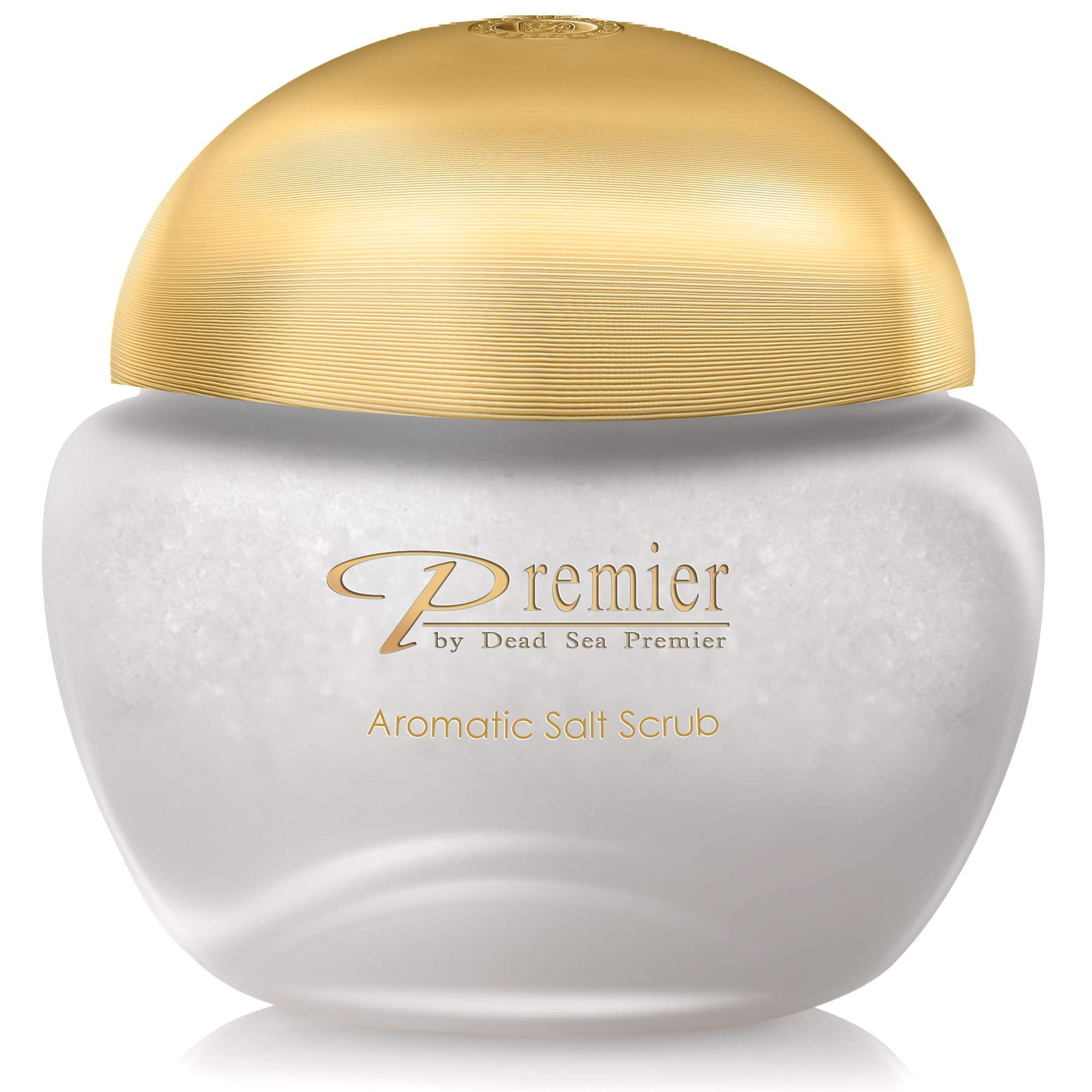 Premier Dead Sea Aromatic Salt Scrub, body scrub, salts infused with essential oils, jojoba oil, vitamin e oil, Exfoliates and Moisturizes smooth soft skin Hands, Feet & Body EXOTIC SCENT 10.5oz NY1
