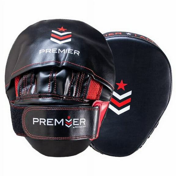 Premier Deluxe Focus Mitt - Black/Red