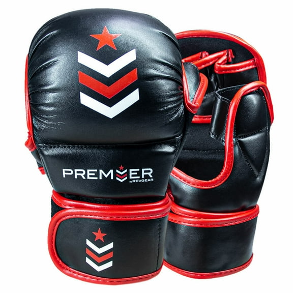 Premier Deluxe MMA Training Glove - Black/Red