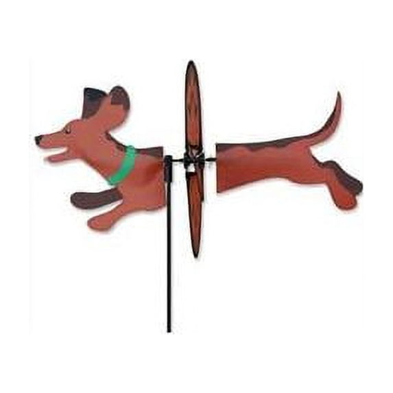 Dachsund Dog 21 in. - Small Garden Wind Spinner by Premier Kites