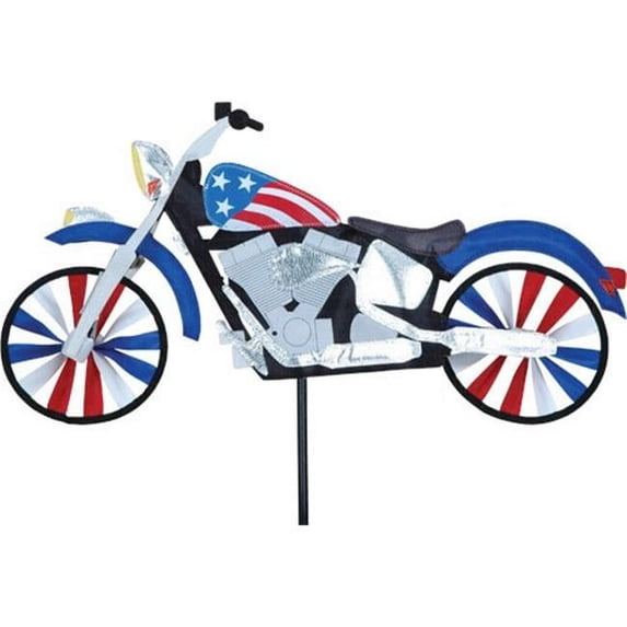 Premier Kites Patriotic Motorcycle Spinner