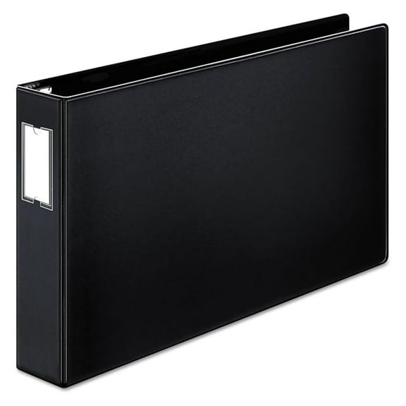 Premier Easy Open 11" x 17", Locking Slant-D Ring Binder, 2", Black (12132)