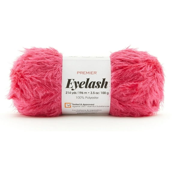 Premier Eyelash Yarn-Raspberry