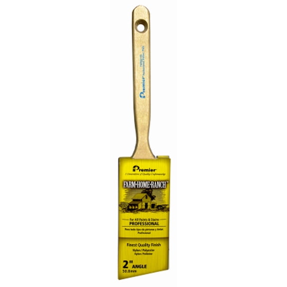PREMIER PAINT ROLLER/Z PRO Farm/Ranch Pro Angle Sash Paint Brush, 2-In. FHR00135
