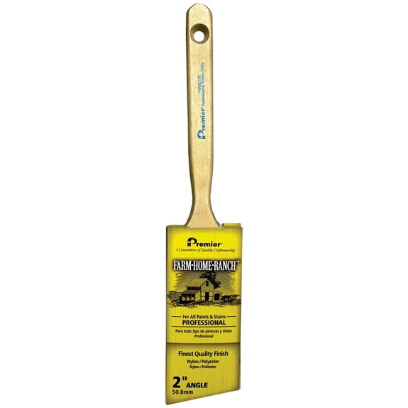 PREMIER PAINT ROLLER/Z PRO Farm/Ranch Pro Angle Sash Paint Brush, 2-In. FHR00135