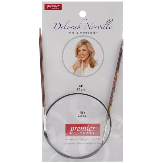 Deborah Norville Fixed Circular Needles 24 Inch-Size 5/3.75mm