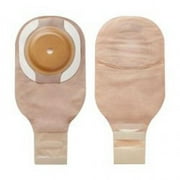 Premier Flextend Filtered Ostomy Pouch ، نظام قطعة واحدة ، طول 12 بوصة ، 1 / 2 إلى 1 ورم داخلي ، قابل للصرف ، محدب ناعم ، تقليم إلى صالح ، 5 Count