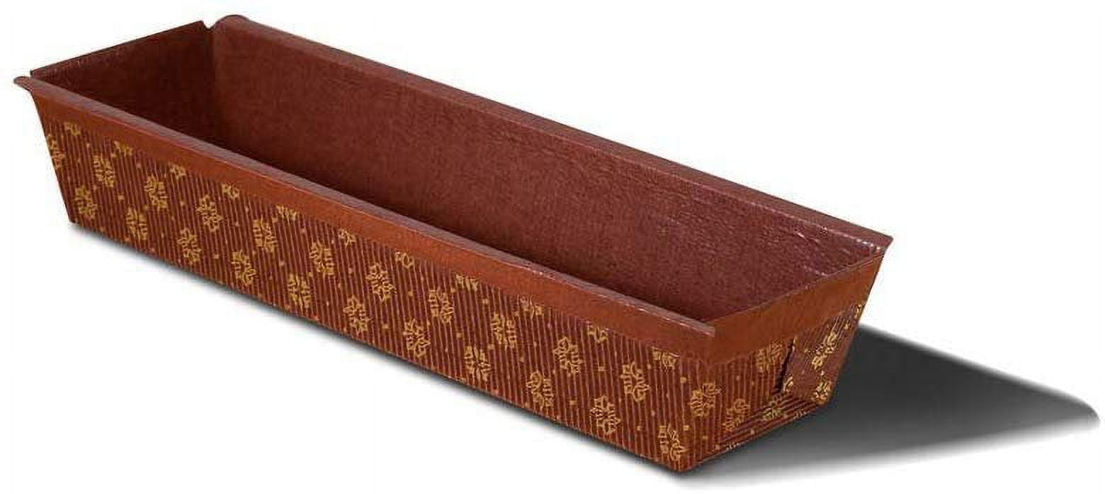 Premier Food Packaging 526055SIL Plum Cake Paper Mold 10-1/8 Inch x 2-1 ...