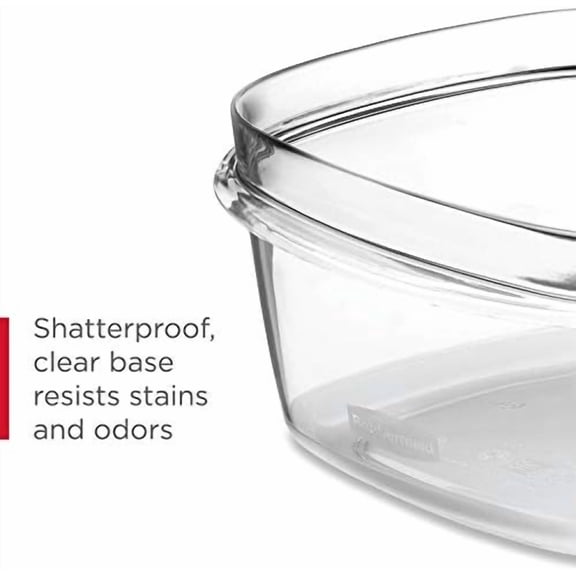 Premier Food Storage Container, 10 Piece Set, Grey, BPA-Free, Microwave & Dishwasher Safe