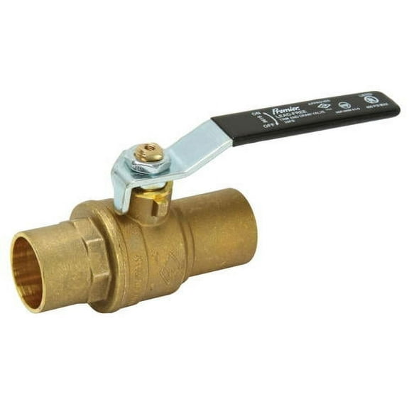PREMIER -275164- FULL PORT BALL VALVE 3/4"LEAD FREE SWEAT BRASS