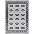 thumbnail image 1 of Great American Distributors Classic Collection Bokhara Area Rug, Gray/Black, 1 of 5