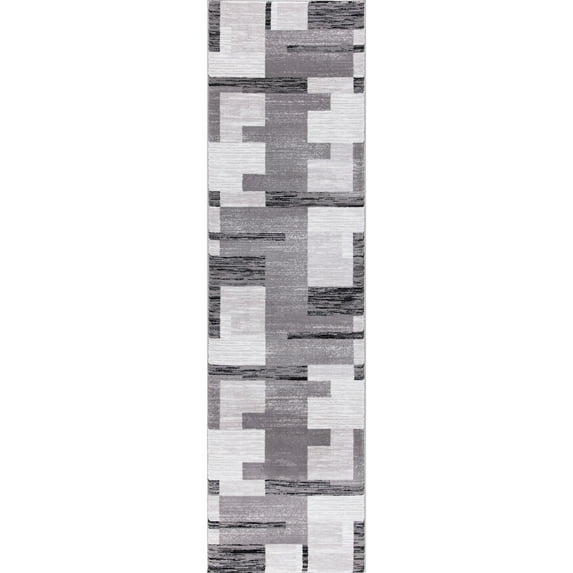 Premier GAD Vanguard Collection Tas Gray Transitional Area Rug