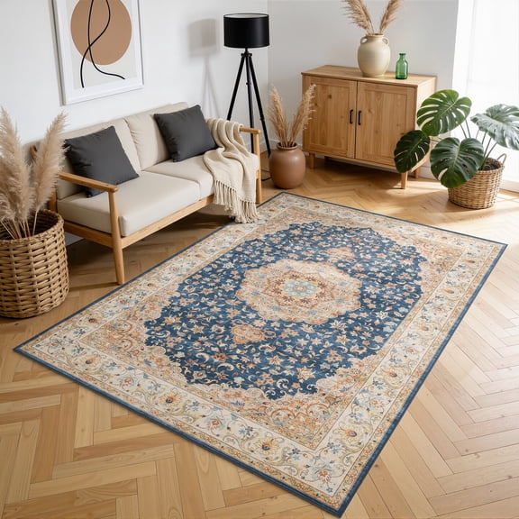 Premier GC_HAM4003 9x12 Navy Area Rug