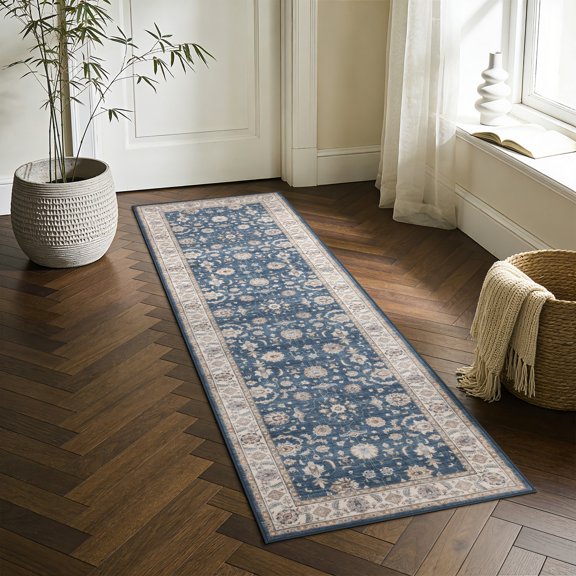 Premier GC_HAM4007 2x7 Navy Runner Rug