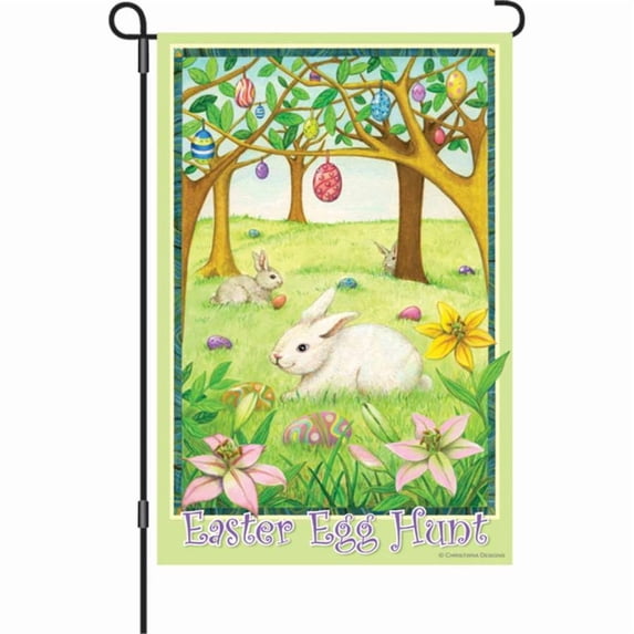 Premier Garden Size Flag - Easter Egg Hunt