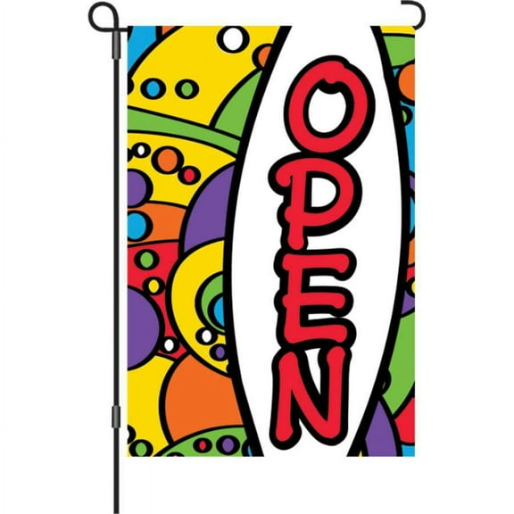 Premier Garden Size Flag - Rb Orbit Open
