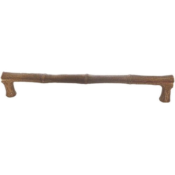 Premier Hardware Designs PHDA-24-SP 12 Inch Center-To-Center Bamboo Appliance Cabinet Pull, Shiny Pewter