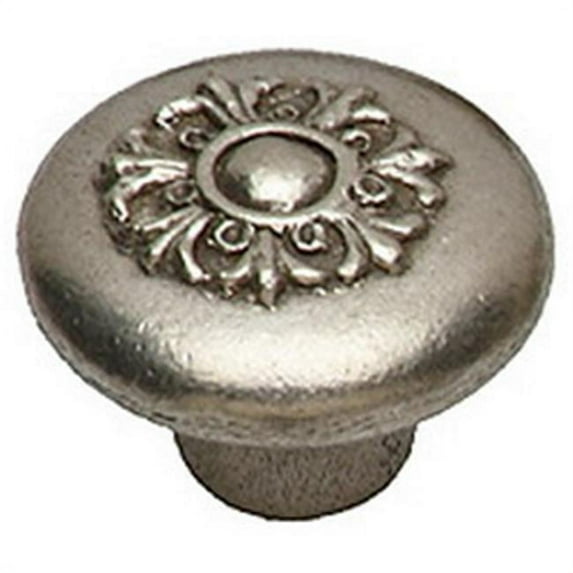 Premier Hardware Designs PHDK-3-AG Victorian Cabinet Knob with Fleur Design, Antique Bronze