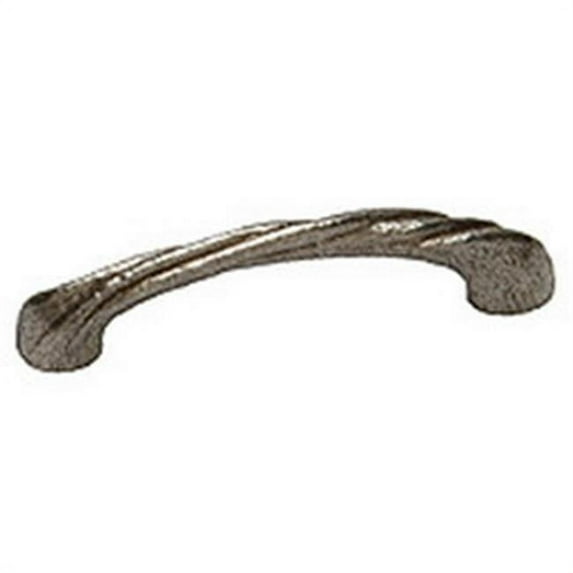 Premier Hardware Designs PHDP-18-AC 3 Inch Twist Cabinet Pull, Antique Copper