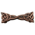 thumbnail image 1 of Premier Hardware Designs PHDP-27-AB Double Celtic Knot Cabinet Pull, Antique Brass, 1 of 1