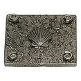 thumbnail image 1 of Premier Hardware Designs PHDT-2-NP Antique Brass SeaShell Tile, 4 x 4 Inch, 1 of 1