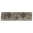 thumbnail image 1 of Premier Hardware Designs PHDT-2-NP Antique Bronze Grape Tile, 2 x 6 Inch, 1 of 1