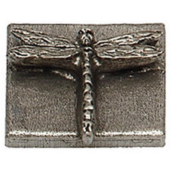 Premier Hardware Designs PHDT-2-NP Polished Nickel Dragon Tile, 2 x 2 Inch