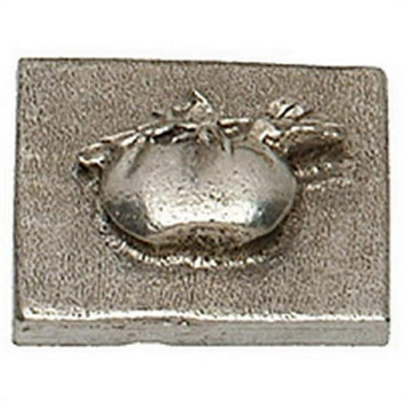 Premier Hardware Designs PHDT-2-NP Polished Nickel Tomato Tile, 2 x 2 Inch