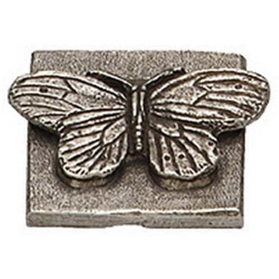 Premier Hardware Designs PHDT-2-NP Satin Nickel Butterfly Tile, 2 x 2 Inch