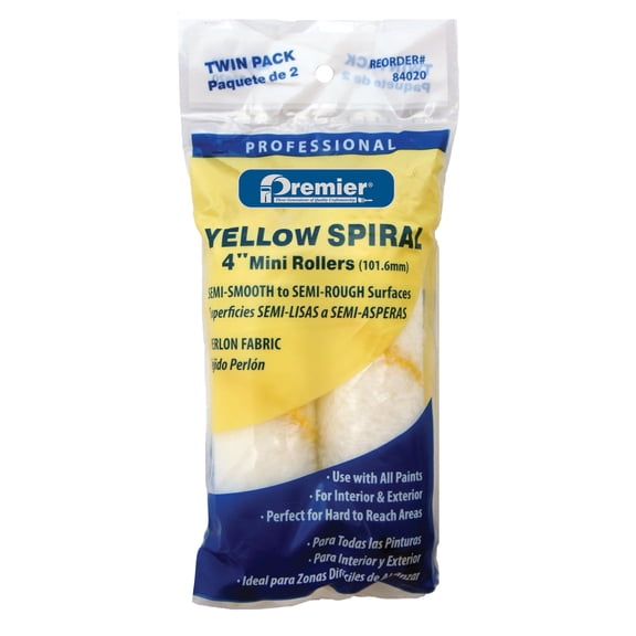 Lanco Twin Spiral Microfiber Roller 4"