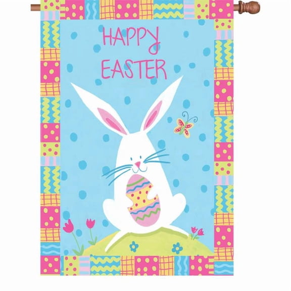 Premier House Size Flag - Bunny Easter