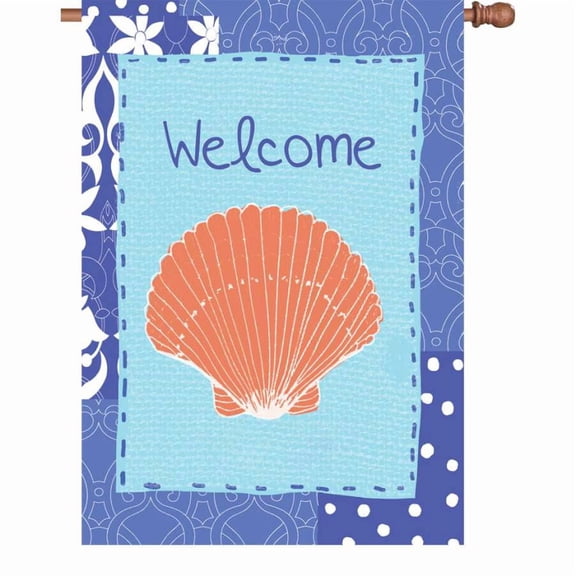 Premier House Size Flag - Coastal Shell