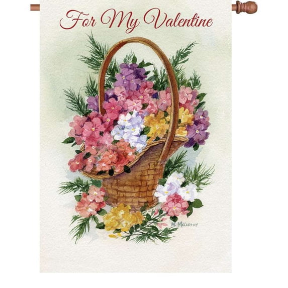Premier House Size Flag - For My Valentine