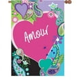 thumbnail image 1 of Premier House Size Flag - Amour, 1 of 1