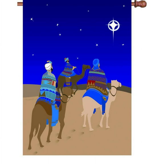 Premier House Size Flag - Three Wisemen